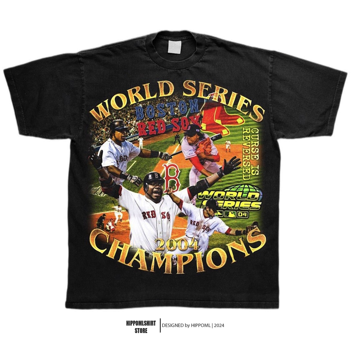 BOSTON RED SOX 2004 CHAMPS TEE
