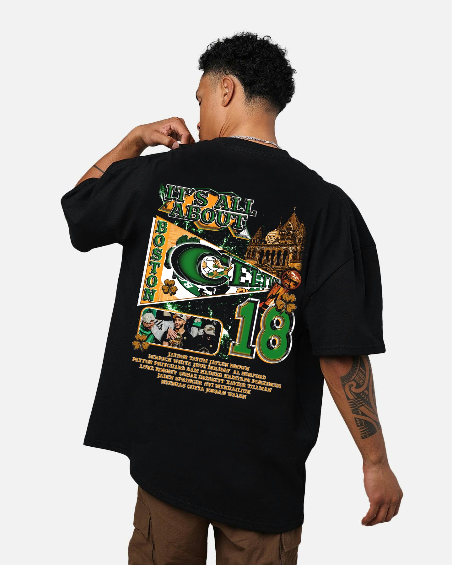 BOSTON CELTICS NBA CHAMPIONS GRAPHIC T-SHIRT