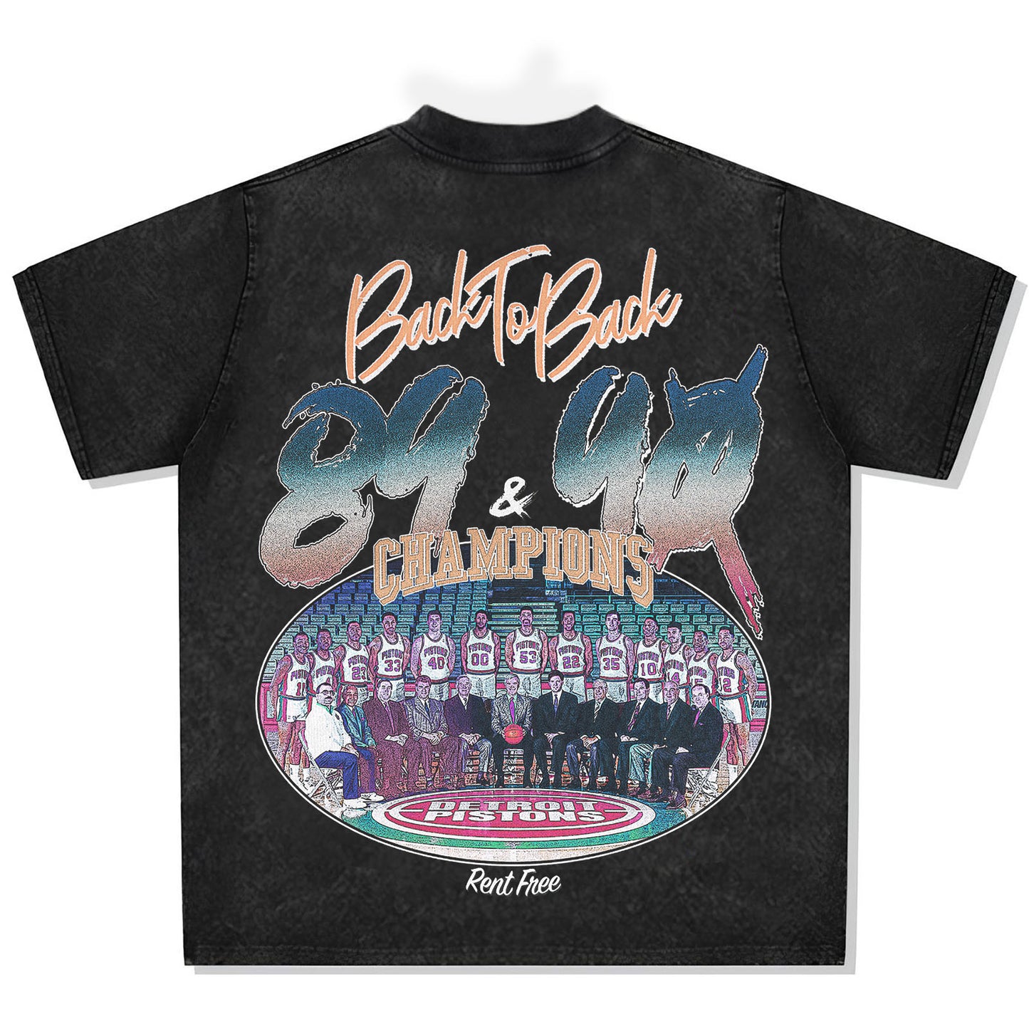 Bad Boys (Pistons) Font Graphic Tee