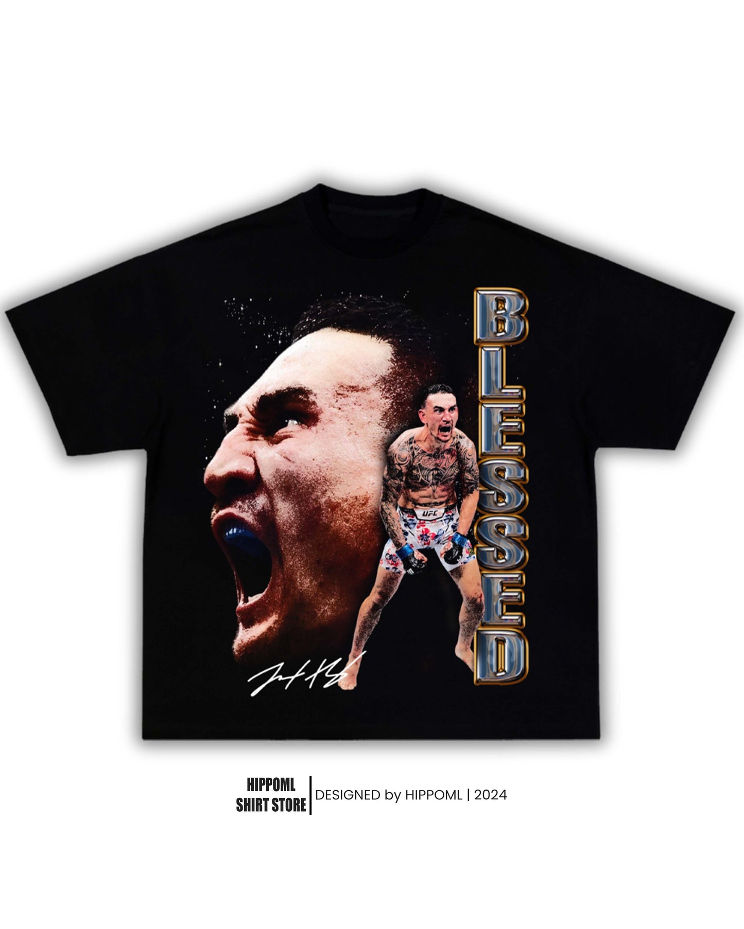 "Blessed" Max Holloway T-Shirt