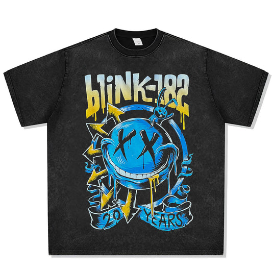 Blink-182 Font Graphic Tee