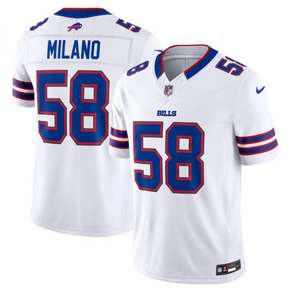 Buffalo Bills Jersey Vapor F.U.S.E. Stitched Limited Away Jersey 2026 - White