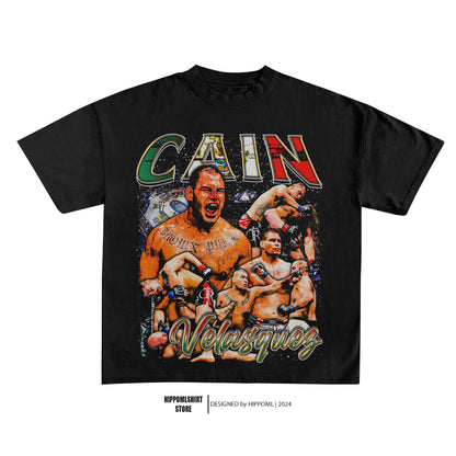 CAIN VELASQUEZ - BROWN PRIDE DOUBLE SIDE TEE