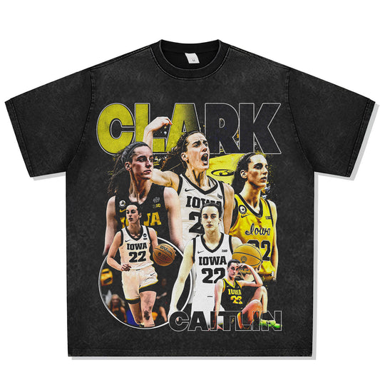 Caitlin Clark Font Graphic Tee