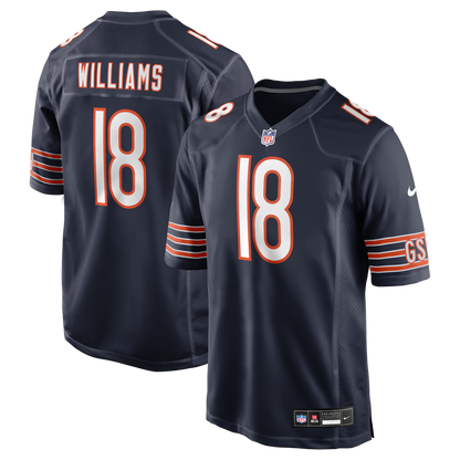 Chicago Bears Jersey 2026 Home Player Game Jersey Navy