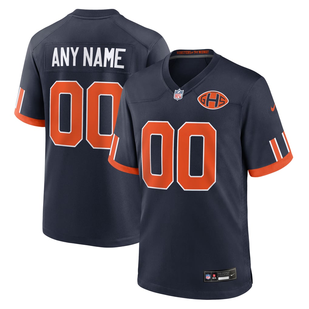 Chicago Bears Jersey 2026 Rivalries Collection Stitched Limited Jersey Navy