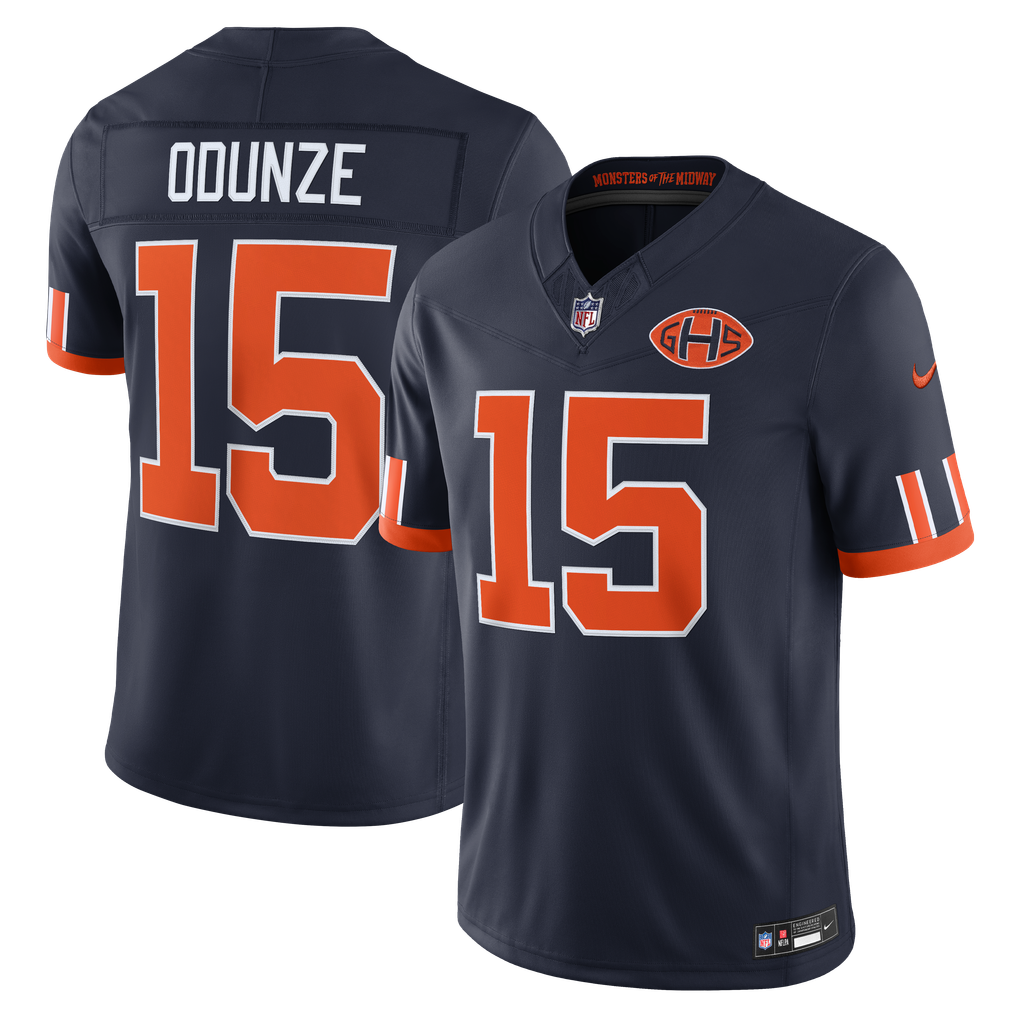 Chicago Bears Jersey 2026 Rivalries Collection Stitched Limited Jersey Navy