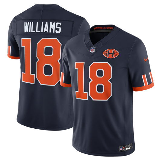 Chicago Bears Jersey 2026 Rivalries Collection Stitched Limited Jersey Navy