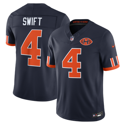 Chicago Bears Jersey 2026 Rivalries Collection Stitched Limited Jersey Navy