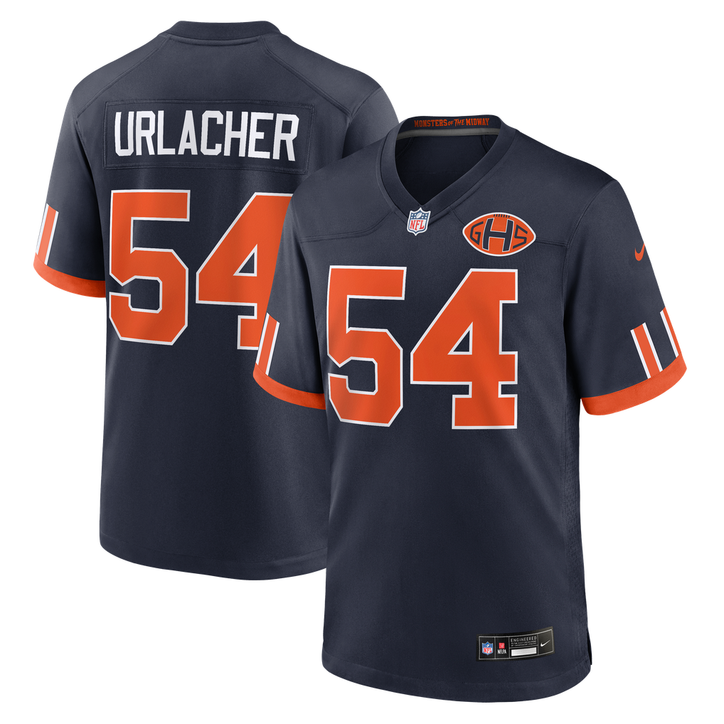 Chicago Bears Jersey 2026 Rivalries Collection Stitched Limited Jersey Navy