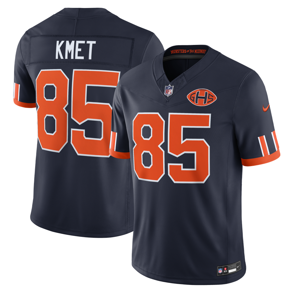 Chicago Bears Jersey 2026 Rivalries Collection Stitched Limited Jersey Navy