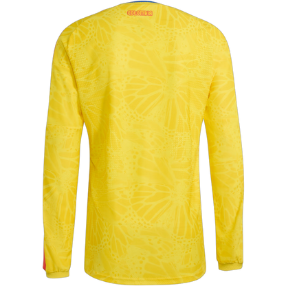 Colombia World Cup 2026 Men's Long Sleeve Home Match Jersey