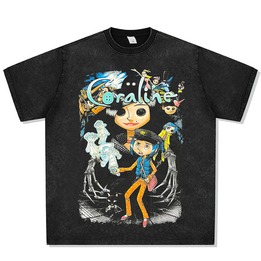 Coraline Font Graphic Tee