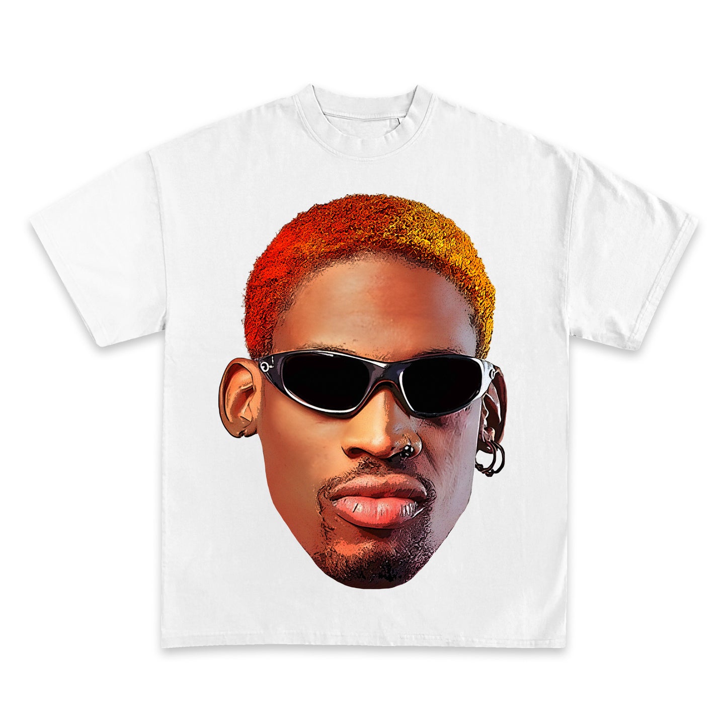 DENNIS RODMAN JUMBO GRAPHIC T-SHIRT