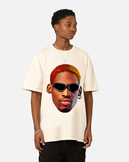 DENNIS RODMAN JUMBO GRAPHIC T-SHIRT