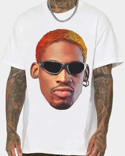 DENNIS RODMAN JUMBO GRAPHIC T-SHIRT