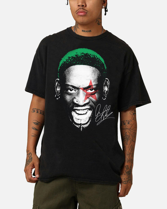 DENNIS RODMAN JUMBO SIGNATURE GRAPHIC T-SHIRT