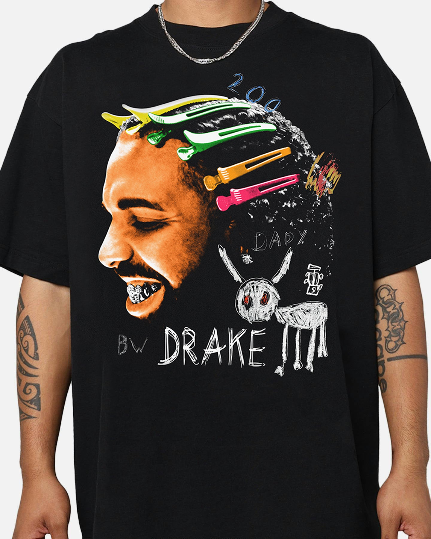 DRAKE FOR ALL THE DOGS GRAPHIC T-SHIRT