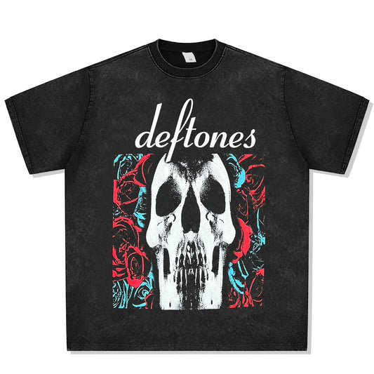 Deftones "Skull" Font Graphic Tee