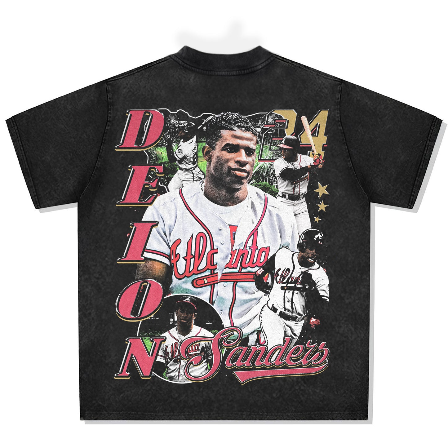 Deion Braves Font Graphic Tee