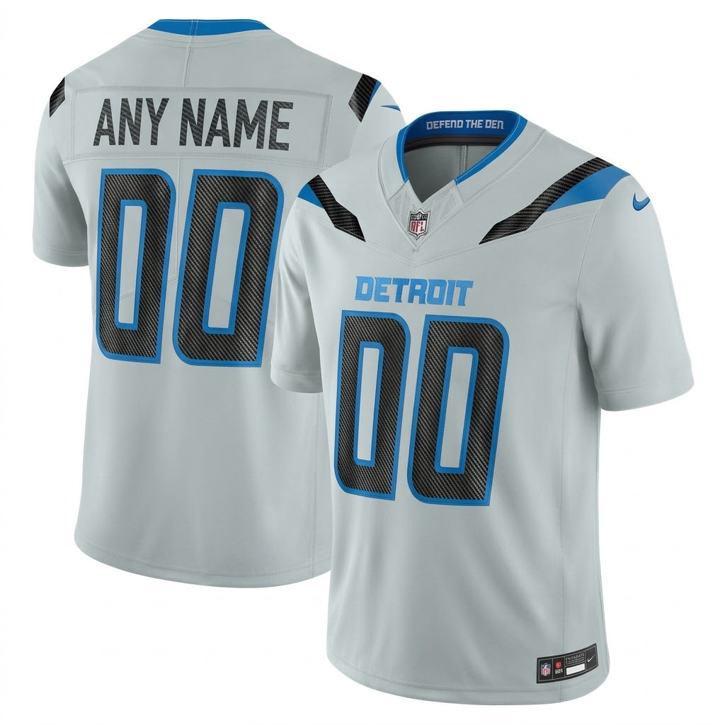 Detroit Lions Jersey 2026 Rivalries Collection Stitched Limited Jersey - Silver