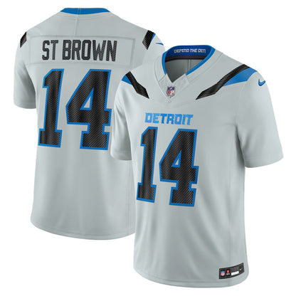 Detroit Lions Jersey 2026 Rivalries Collection Stitched Limited Jersey - Silver