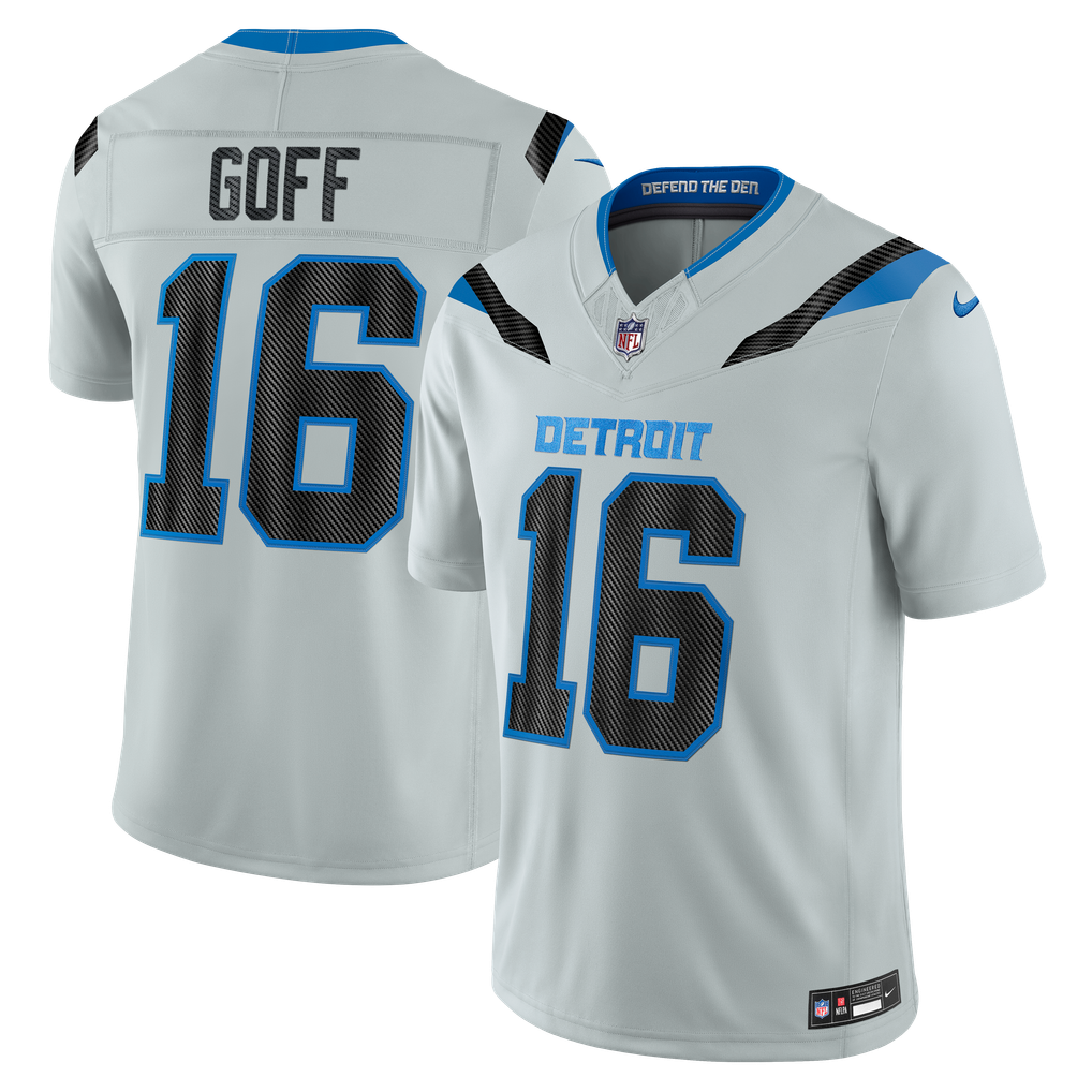 Detroit Lions Jersey 2026 Rivalries Collection Stitched Limited Jersey - Silver