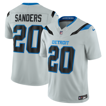 Detroit Lions Jersey 2026 Rivalries Collection Stitched Limited Jersey - Silver