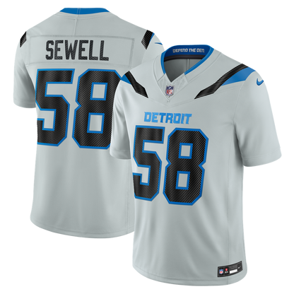 Detroit Lions Jersey 2026 Rivalries Collection Stitched Limited Jersey - Silver