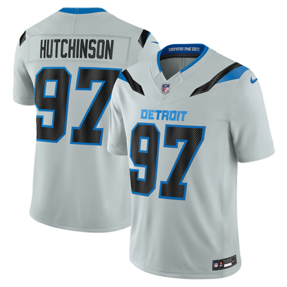 Detroit Lions Jersey 2026 Rivalries Collection Stitched Limited Jersey - Silver