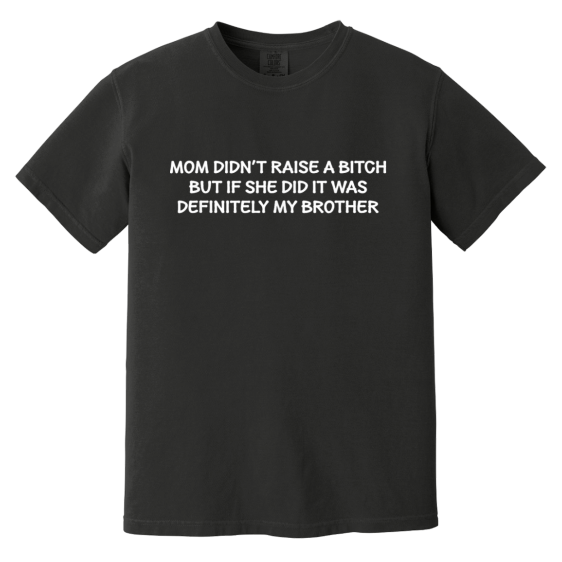 Mom Didn't Raise A Bitch But If She Did It Was My Brother T-Shirt