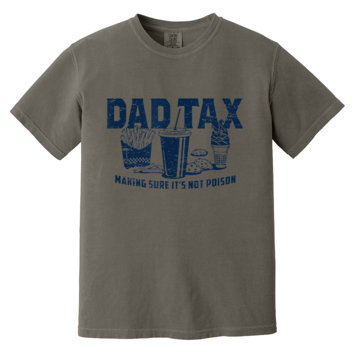 Retro Dad Tax Making Sure It's Not Poison Funny Father's Day T-Shirt