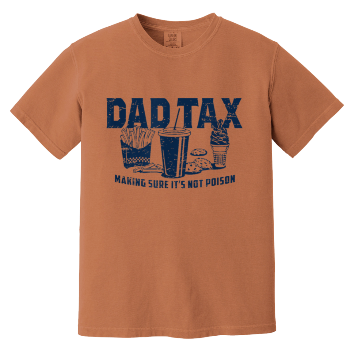 Retro Dad Tax Making Sure It's Not Poison Funny Father's Day T-Shirt