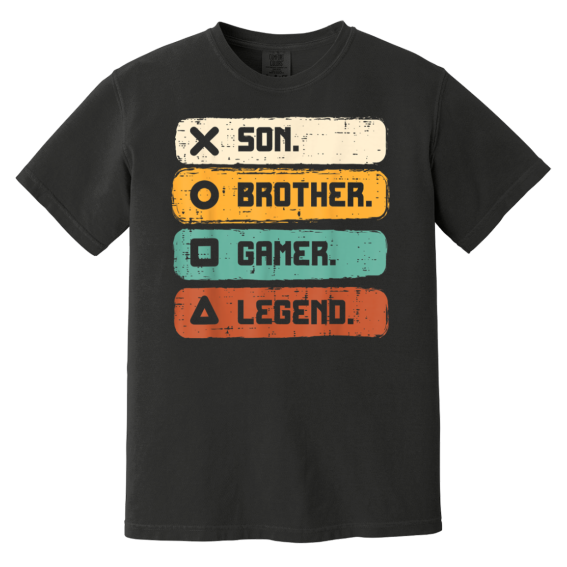 Son Brother Video Gamer Legend Gaming Men Boys Kids Teens T-Shirt