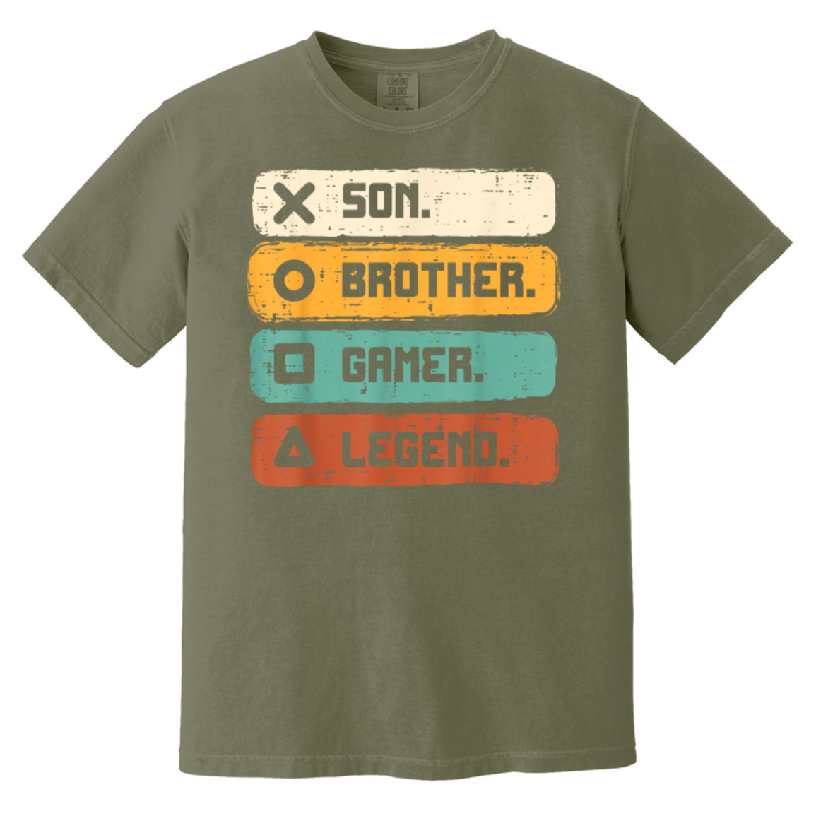 Son Brother Video Gamer Legend Gaming Men Boys Kids Teens T-Shirt