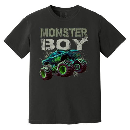 Monster Truck Boy Family Matching Monster Truck Lovers T-Shirt