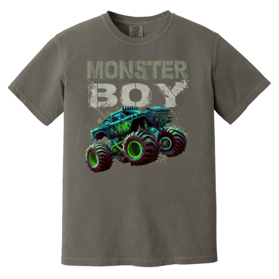 Monster Truck Boy Family Matching Monster Truck Lovers T-Shirt