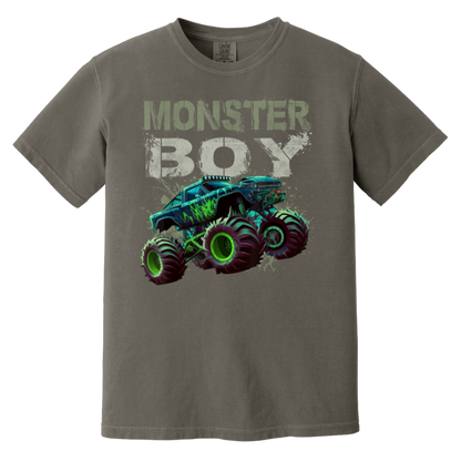 Monster Truck Boy Family Matching Monster Truck Lovers T-Shirt