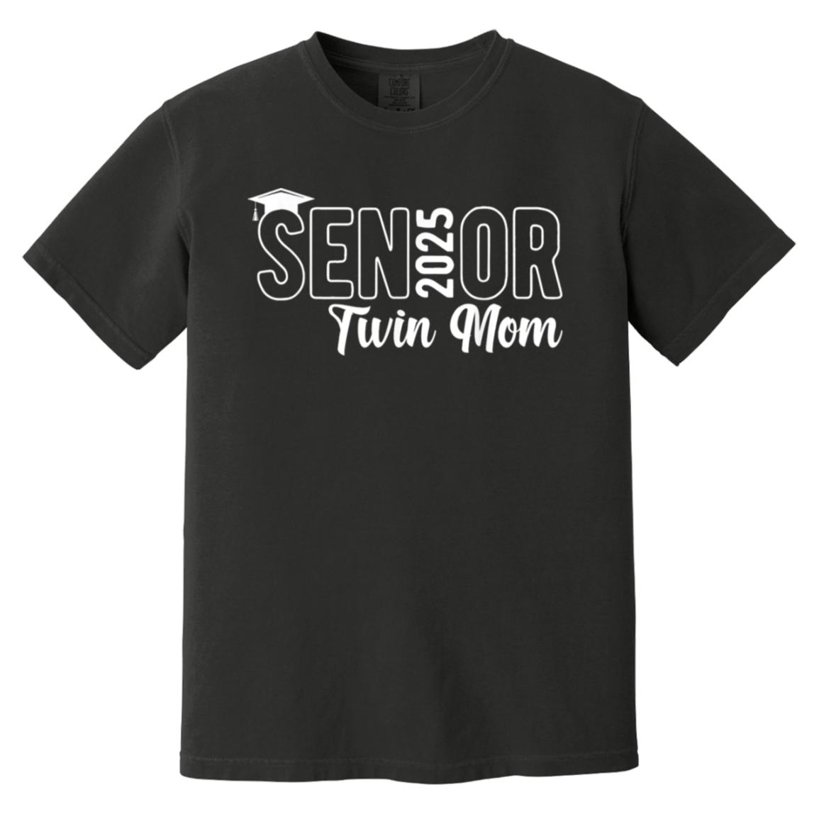 Proud Senior Twin Mom 2025 T Shirt