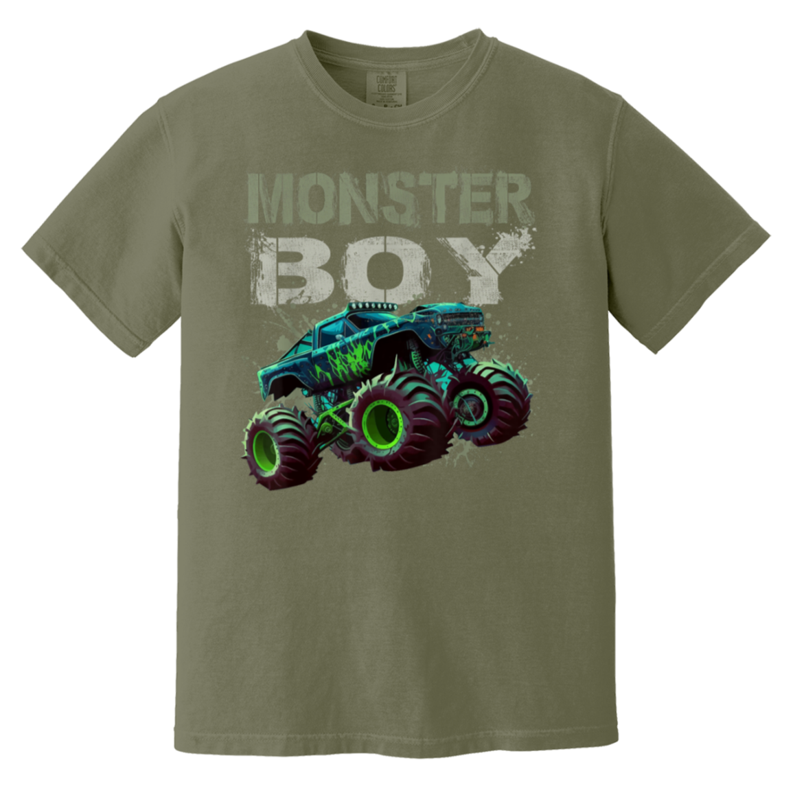 Monster Truck Boy Family Matching Monster Truck Lovers T-Shirt