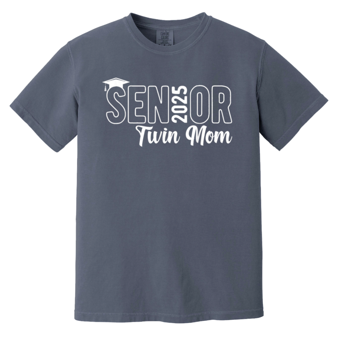 Proud Senior Twin Mom 2025 T Shirt