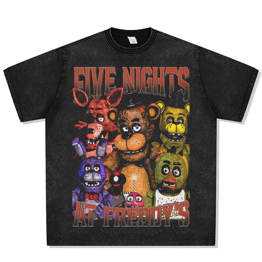 Five Nights At Freddy's Font Graphic Tee