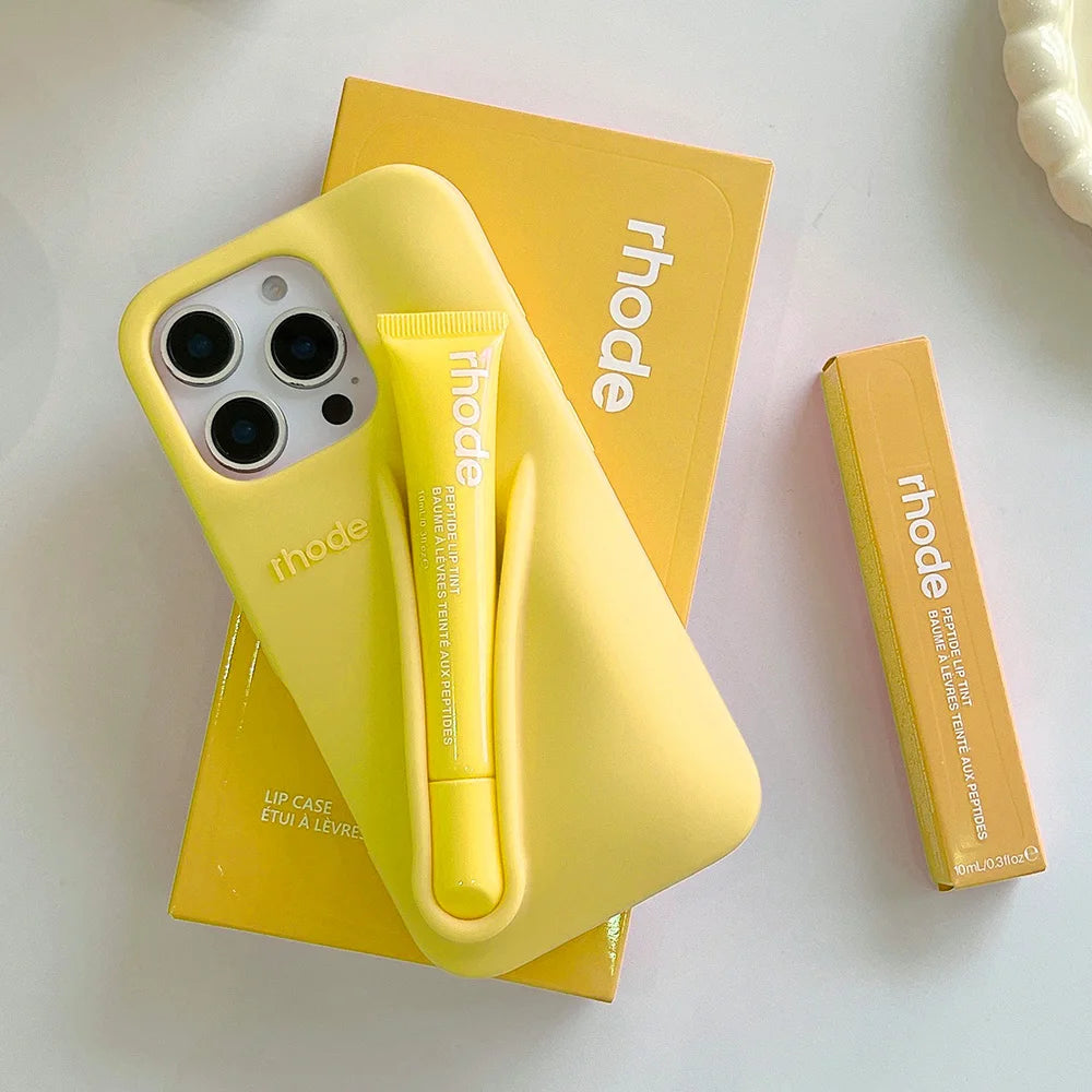 Full Set Rhode Phone Case - Lip Case, Peptide Lip Tint & Gift Box