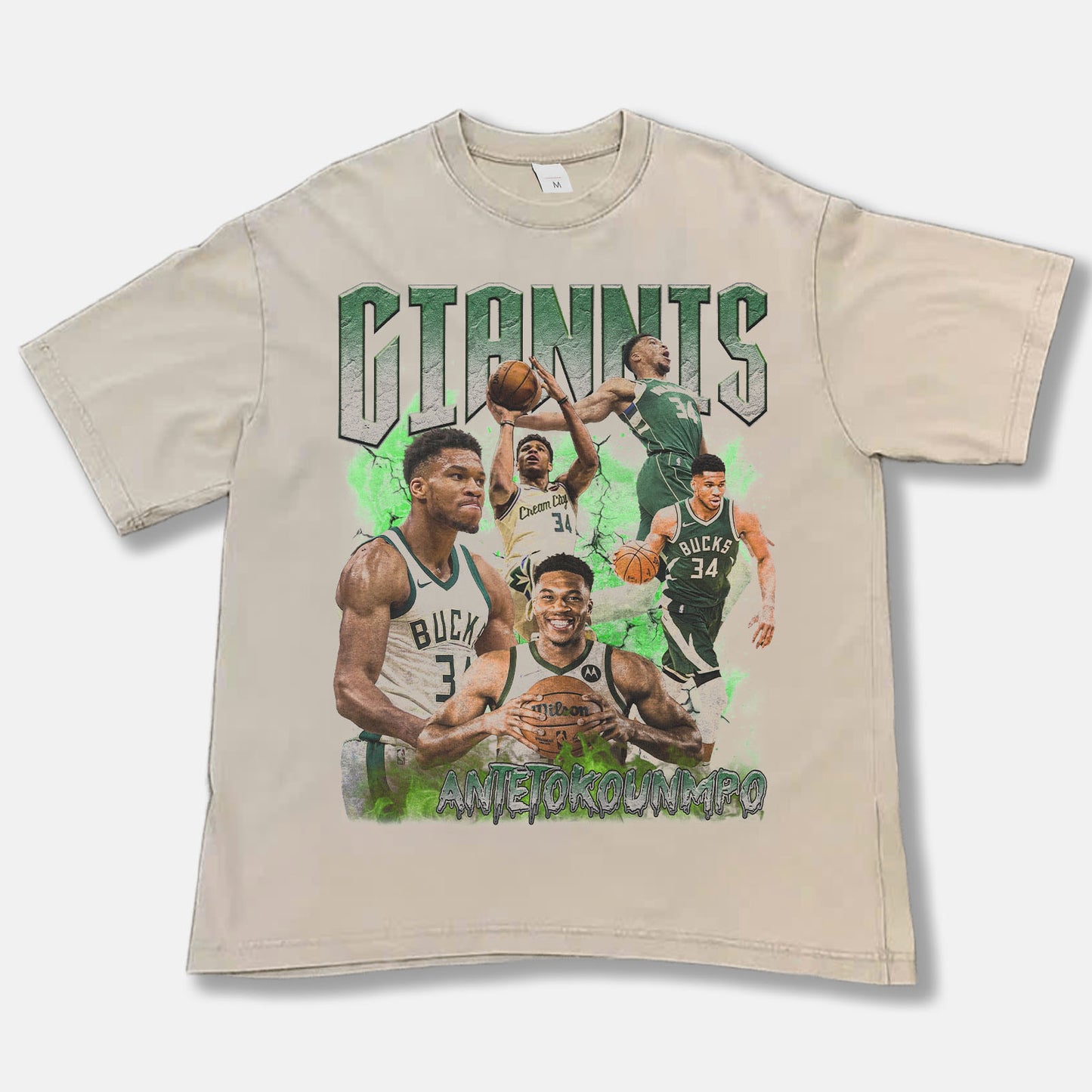 Giannis Antetokounmpo Font Graphic Tee