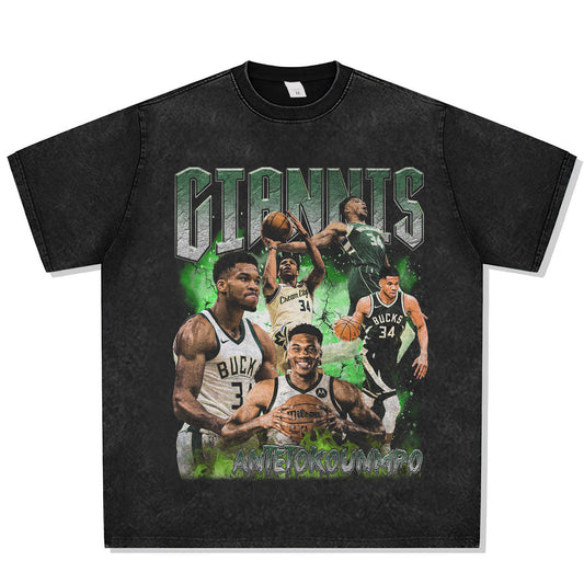 Giannis Antetokounmpo Font Graphic Tee