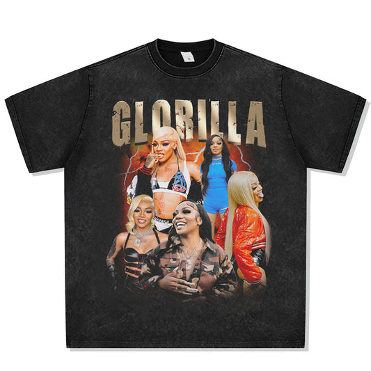 Glorilla Gold Font Graphic Tee