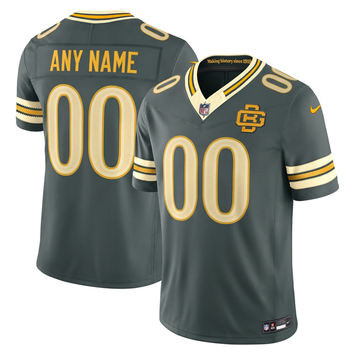 Green Bay Packers Jersey 2026 Rivalries Collection Stitched Limited Jersey - Green