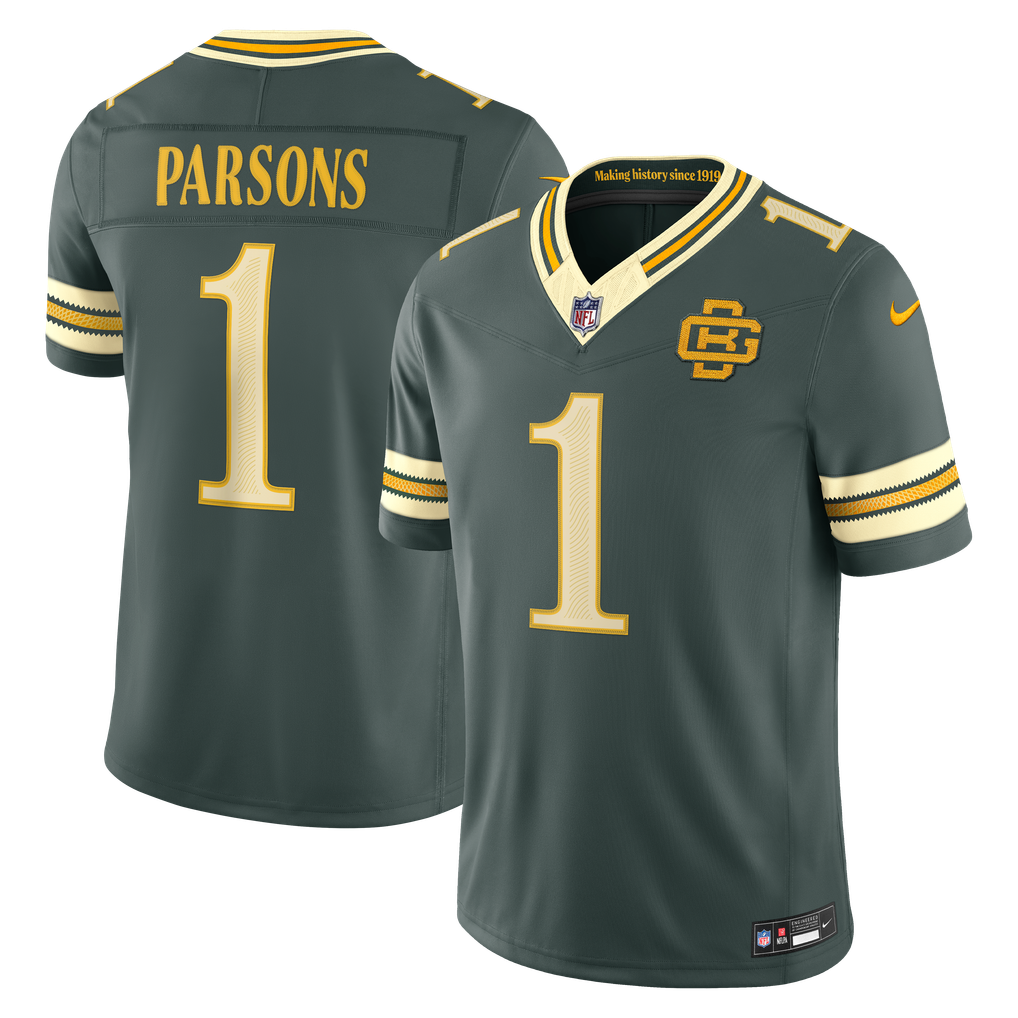 Green Bay Packers Jersey 2026 Rivalries Collection Stitched Limited Jersey - Green