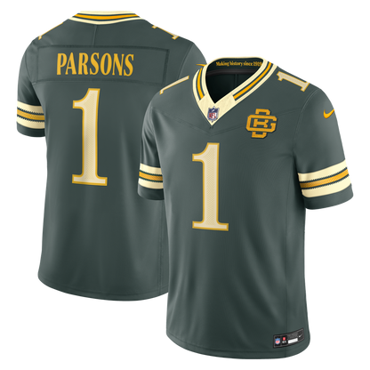 Green Bay Packers Jersey 2026 Rivalries Collection Stitched Limited Jersey - Green