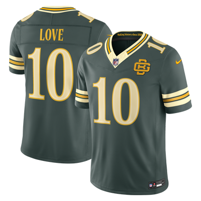 Green Bay Packers Jersey 2026 Rivalries Collection Stitched Limited Jersey - Green